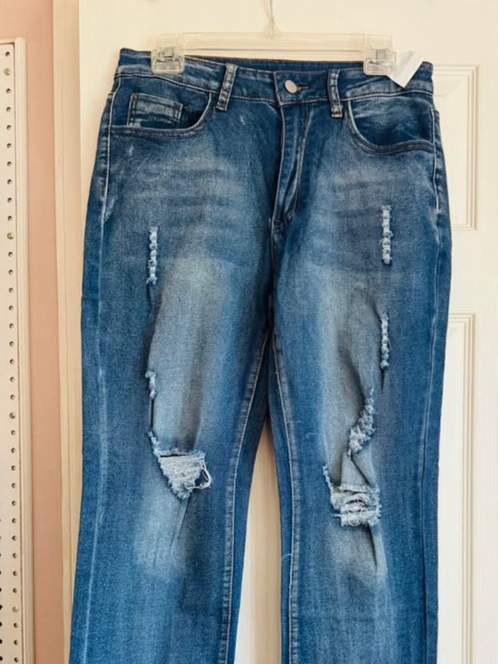 NWT Lightly Distressed Jeans (Large)
